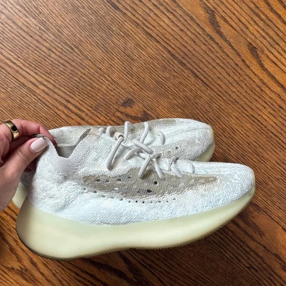 Yeezy Boost 380 Cream White Sneakers - Picture 2 of 3